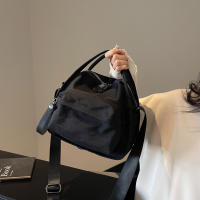 Bolso De Hombro Simple Para Mujer Color Sólido Casual Cruzado Con Cierre De Cremallera Versátil Para Viaje Compras Trabajo Y Citas - details 5