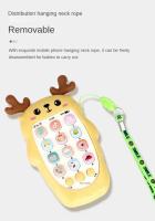 Juguete Educativo Para Bebés Teléfono Móvil Bilingüe Con Música Y Voz Juguetes Electrónicos De Aprendizaje Temprano Regalo Para Niños Tamaño 14*2.5*7.5cm - details 11