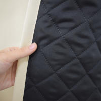 Cortinas De Algodón Aislantes Térmicas Y Antipolvo Para Dormitorio Negro 100% Cortinas Calefactoras Y Anti-Viento Con Aislamiento Acústico - details 8