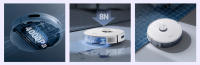 Ezviz RE4 Plus Robot inteligente aspirador y friegasuelos Potencia de succión hasta 4000 Pa Control por voz Detección de caídas Bolsa de polvo de 4 L Depósito de agua 300 ml - details 1