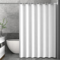 Gruesa impermeable de color sólido, Cortina de Puerta, Cortina de partición de baño, Cortina de Ducha de baño, Cortina de Ducha de dormitorio,Para Duchas y Baños. - details 2