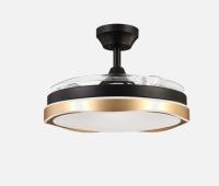 FABRILAMP PREMIUM Ventilador Dc Blondi Negro/oro 72w 3aspas 49/107d 7200lm 6velocidades Tres Luces 3000k,4500k,6000k, Remoto+temporizador+memoria TEMPORIZADOR 1/2/4/8 H, Control de aire verano o invierno Incluye 2 tijas y mandos calidad de confianza - details 4
