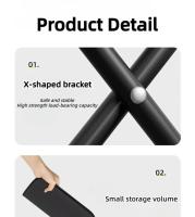 Silla De Camping Plegable Ultra Ligera Impermeable Y Antióxido Para Pesca Y Picnic Con Manillar De Mano Estilo Moderno Metal - details 15