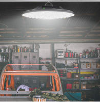 Lámpara De Camping LED Recargable 200W Luz Fuerte Portátil Para Emergencias Y Pesca Linterna De Mano Duración De Iluminación >12h Material ABS - details 8