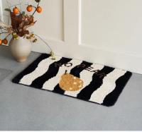 Carpetas De Lino De Peluche Imitación Cashmere VIKAMA Para Sala De Estar Dormitorio Baño Antideslizantes Y Resistente a La Suciedad Alfombras De Decoración Doméstica Técnica Máquina De Tejido Piel De Cordero 100% Poliéster - details 2
