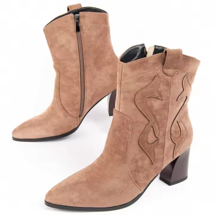 Botín De Tacón Para Mujer.  Montevita  Cacera  100943 - 1