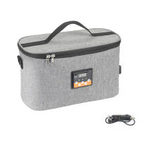 Calentador De Alimentos Para Bebé 8L Portátil Con Temperatura Preestablecida 12V Calentador Digital De Botella Para Coche Caja De Almuerzo Con Calentamiento Automático - details 11