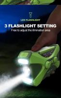 Radio De Emergencia Portátil 10000mAh Con Solar Crank AM/FM Para Interior Y Exterior Incluye SOS Alarme Y Linterna - details 6