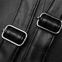 Mujer Bolso Antirrobo Casual De Cuero PU Suave Gran Capacidad Dual Uso Bolsa De Hombro Con Capa De Computadora Para Mujer - details 7
