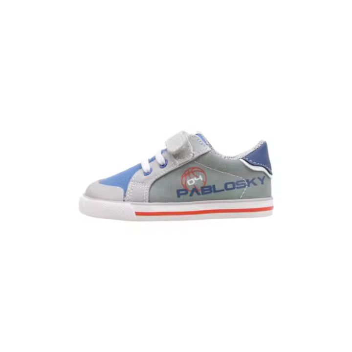 Pablosky 980230 Deportivas Con Velcro Bebé - niño (hasta la talla 30) Gris - 1