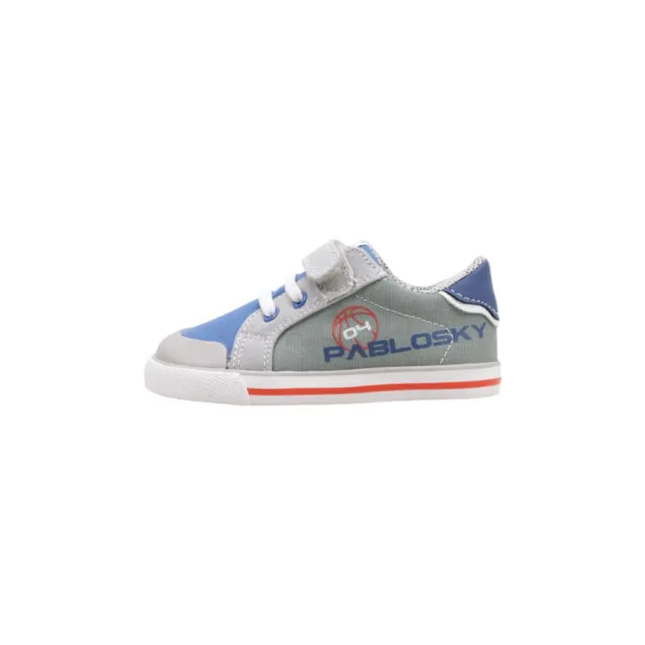 Pablosky 980230 Deportivas Con Velcro Bebé - niño (hasta la talla 30) Gris - 1