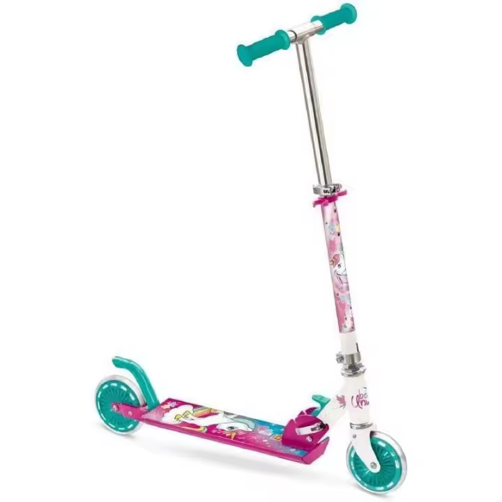 PATINETE ALUMINIO 2 RUEDAS UNICORNIO  66 x 32.5 x 79 centímetros MONDO 28693 - 1
