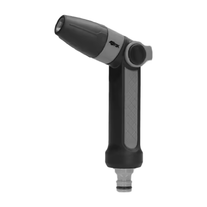Pistola de Riego Ferrestock Gris - Nebulizador, Mango Ergonómico, Regulable - 1