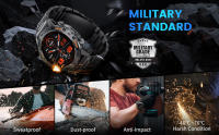 Reloj inteligente 2025 para hombre, contador de pasos, contador de pasos, 3 correas de reloj, resistente al agua, para Android iOS, 400 mAh, reloj inteligente militar, color plateado - details 1