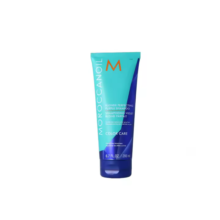 Moroccanoil Blonde Perfecting Purple Shampoo 200 Ml - 1