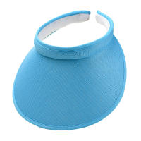 Sombrero De Verano Moda Para Mujer Ajustable Con Visera Protección Solar Para Playa Y Exterior Estilo Casual Color Sólido - details 12