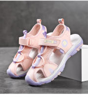 Sandalias De Playa Para Niños Verano 2024 Moda Antideslizante Suave Bajo La Piel Cuero Malla Cómodas Tallas 18-25 Unisex - details 14