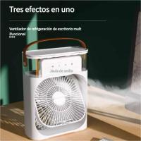 Nuevo ventilador eléctrico de cinco orificios con humidificación por pulverización de enfriamiento, ventilador de aire acondicionado de escritorio para dormitorio de estudiantes y hogar, ventilador de aire acondicionado de alto viento - details 6