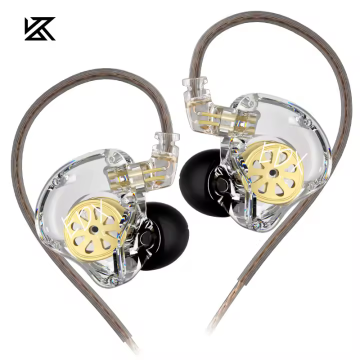 KZ EDX Lite Auriculares De Bass HIFI Estéreo Intra-auriculares Para Música Escenario Deportes Y Gaming Con Micrófono - 1