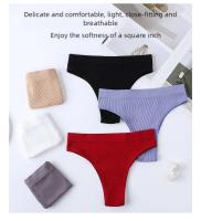 3PCS De Ropa Deportiva Para Mujer Transpirable Súper Suave Sin Costuras Cintura Media Color Sólido Sin Decoración Talla Grande - details 8