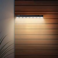 Lámpara De Pared Solar LED Impermeable Para Jardín Decoración De Hogar Iluminación Para Balcón Escaleras Valla Moderno - details 7