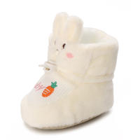 Botas De Nieve Para Bebés Recién Nacidos De Algodón Antideslizantes Y Cálidas Zapatos Para Caminar Infantiles Con Peluche - details 96