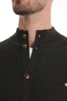 Otoño e invierno, nuevo cárdigan de color sólido de moda europeo y americano, suéter para hombres, suéter versátil de alta calidad para negocios - details 11