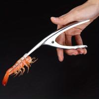 Diseñador De Camarones En Acero Inoxidable Con Diseño Ergonómico Y Diseñador De Espinillas Fácil De Usar Herramienta De Cocina Para Preparación De Mariscos - details 1
