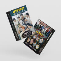 Set De 92 Piezas De Tarjetas Fotográficas Holográficas ATEEZ the WORLD EPF Coleccionables Premium De K-pop Para Fans - details 10