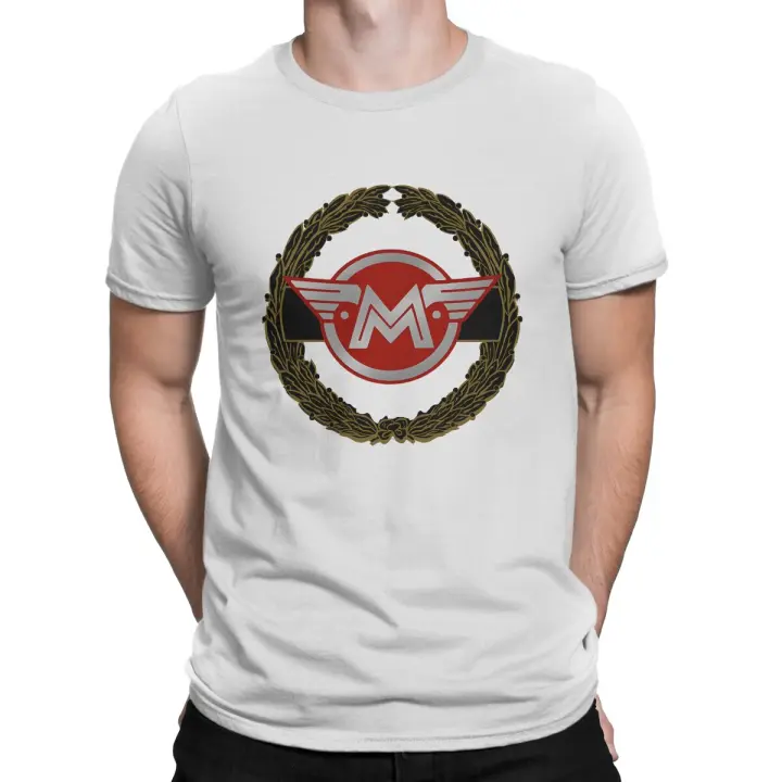 Camiseta Maico Para Hombre Moda Graphic Streetwear Casual Cotton O-Neck Sin Capucha Para Todas Las Estaciones - 1