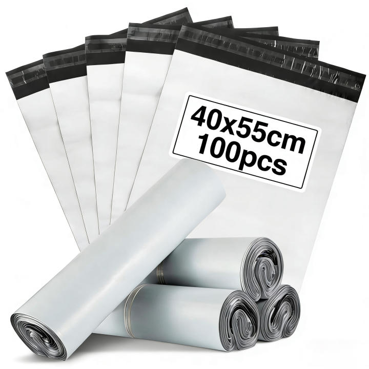 Envío rápido-100 Bolsas para Envios Paquetes,Sobres para Envios Embalaje,Autoadhesivas e Impermeables para el Envío de Ropa,regalos,Paquetería y Embalar. Resistentes y Opacas. (40x55CM 45x60CM 60X80CM 100PCS)