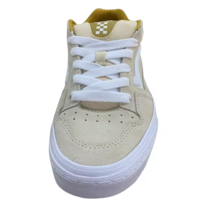 Zapatillas Vans Caldrone Retro Crema Brule Gold Vn0A2Z4Ad7D1 Sneaker Mujer - 1