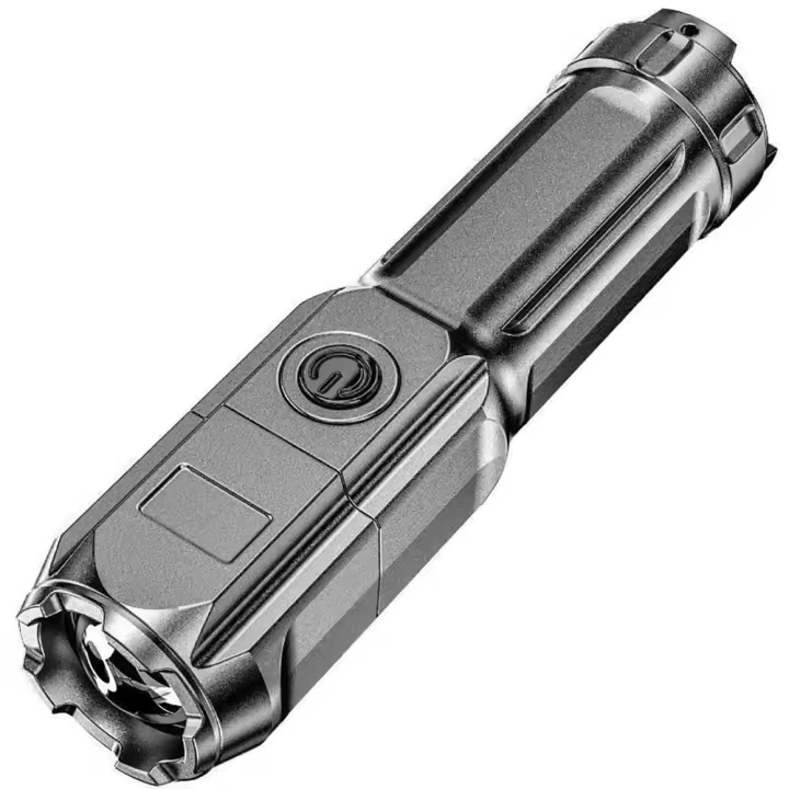 Linterna LED Ultra-Brillante Anyice - Recargable, Zoomable con 3 Modos, Alta Luminosidad, Portátil para Camping y Uso de Emergencia - 1
