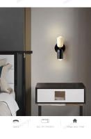 Lámpara De Pared Moderna Nórdica Para Sala De Estar Dormitorio Y Niños Iluminación Básica E27 Decoración De Hogar Beige Negro Azul Gris Verde Rosa Rojo Blanco Amarillo - details 16
