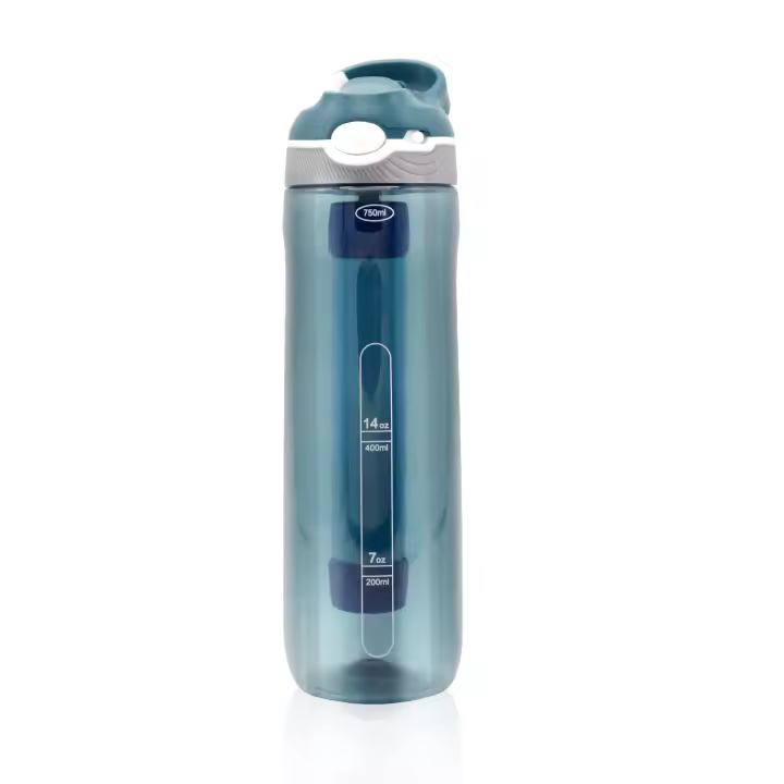 Botella Filtro De Agua Exterior 750ML Copa Con Trenzado Para Supervivencia O Suministros De Emergencia Purificador De Agua Bebida - 1