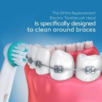 Cabezas De Repuesto Para Cepillo De Dientes Oral B Ortho Y Power Tip Compatabilizadas Con Cepillos Eléctricos Oralb Para Ortodoncia - details 4