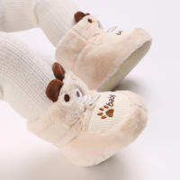 Botas De Nieve Para Bebés Recién Nacidos De Algodón Antideslizantes Y Cálidas Zapatos Para Caminar Infantiles Con Peluche - details 89