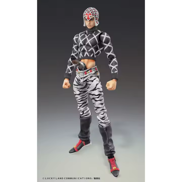 Figura good smile company chozokado jojo´s bizarre adventure guido mista & s.p black version - 1