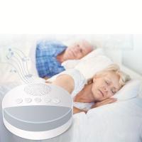 Sleep Sound Máquina de ruido blanco con sonidos calmantes naturales y función de memoria, máquina de ayuda para dormir-Dispositivo de Asistente de sueño portátil, sonido USB y temporizador de sueño para todas las edades - details 0