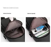 Bolsa De Pecho Antirrobo Para Hombre Pequeña Impermeable Con Malla De Almacenamiento Bolsa Transversal Deportiva Para Viajes Con Bolsillo Para Móvil - details 8