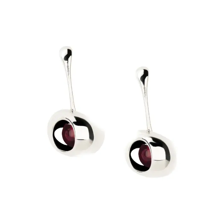 BREIL Joyas colección RED, PENDIENTES DE MUJER en color PLATA, Talla SMALL with PIEDRAS - TJ1860 - 1