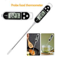 Termómetro Digital Para Alimentos Con Pantalla LCD Y Probar Para Carne Y Bebidas Lectura En Tiempo Real Electrodoméstico De Cocina - details 10