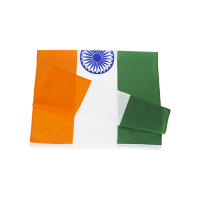 Bandera India 90x150 CM Para Decoración FLAGLINK Material Polyester Estilo Colgante Personalizable - details 1