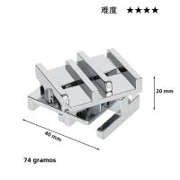 Puzzle De Metal Desafío Mental Juguete De Desbloqueo Magia Juego Educativo Divertido Para Niños Y Adultos - details 15