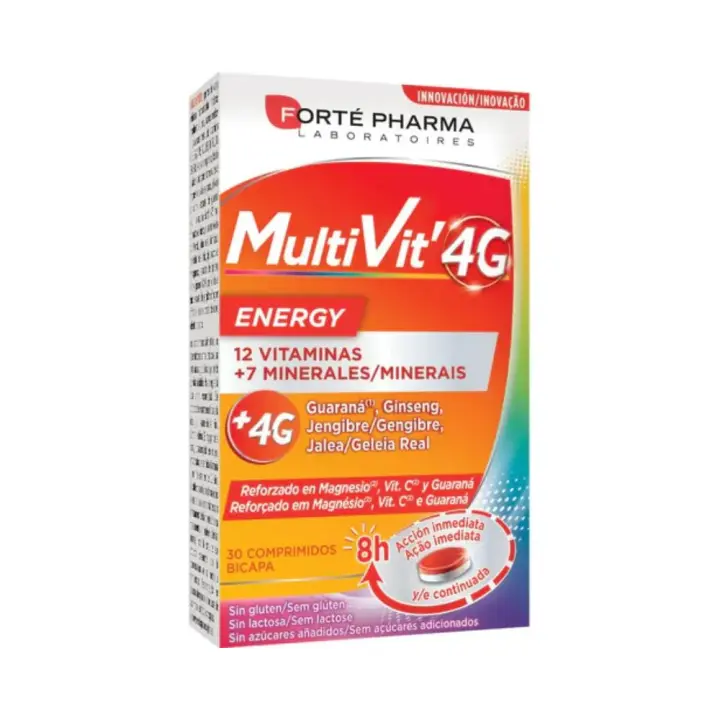 Forte Pharma Multivit 4G Energy 30 Comprimidos - 1