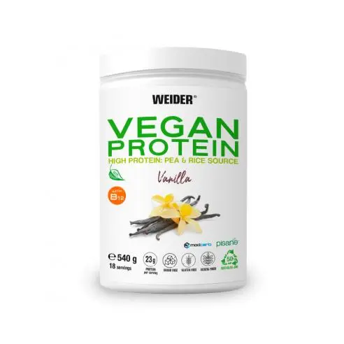 VEGAN PROTEIN (540G) VAINILLA - Weider - 1