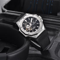Reloj Mecánico Para Hombre PAGANI DESIGN 42MM NH39 Cristal De Zafiro Deportivo Resistente Al Agua Acero Inoxidable Pulsera De Goma Estilo Business - details 17