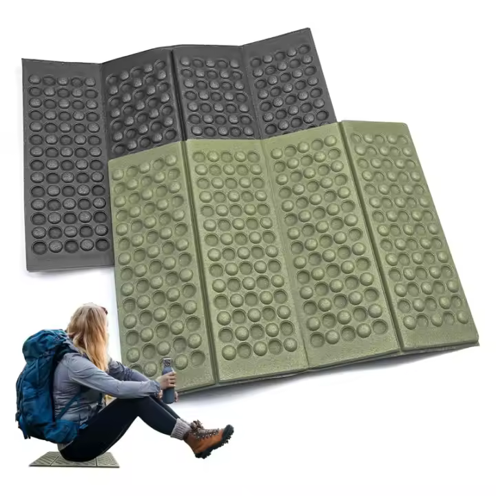 Cojín De Asiento Plegable Para Exteriores Impermeable Y Térmico Para Jardín Y Playa Manta De Silla Portátil Para Picnic Y Barbacoa - 1