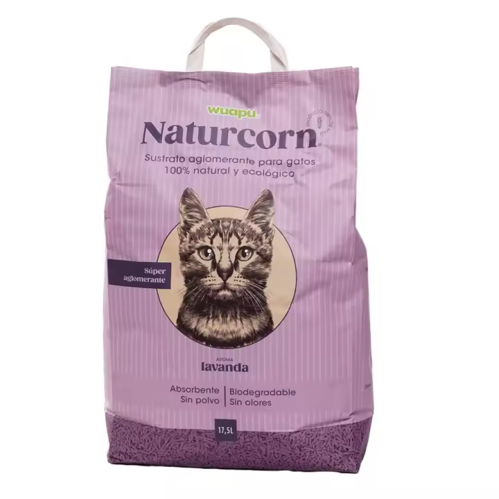 Wuapu Arena Para Gatos Naturcorn 17.5l - 1