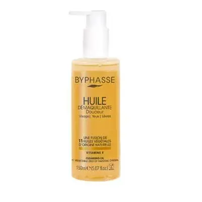BYPHASSE ACEITE DESMAQUILLANTE DOUCEUR 150ML  Fórmula vegana, piel limpia, suave y confortable, sin rastros de maquillaje - 1